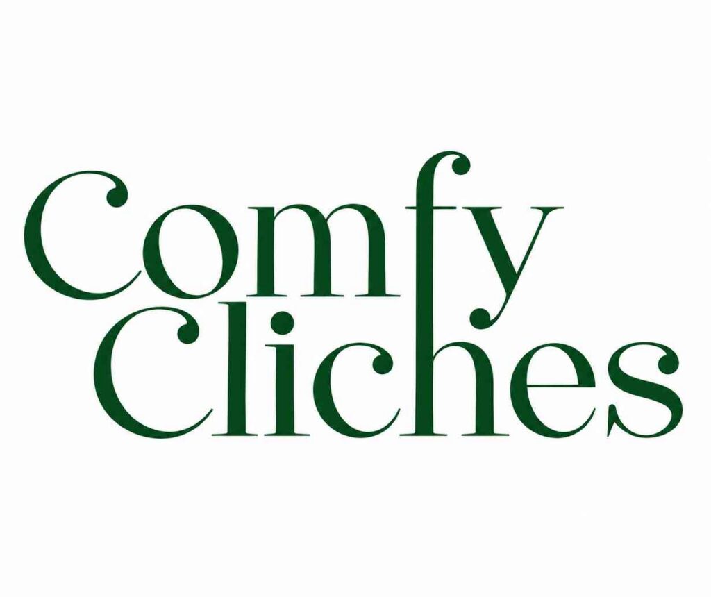 Comfy Cliches website designed by Dealing with Designs